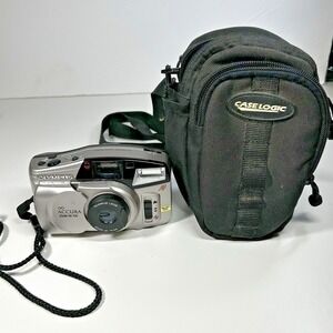 Olympus Accura Zoom XB 700 35mm Film Camera 38-70mm Quartz Date w/ Case